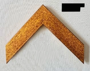 Moldura M129 PLANA DORADO VETEADO