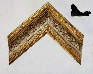 Moldura M146 DORADO ENVEJECIDO