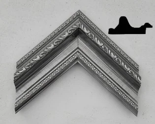 Moldura M162 PLATEADO
